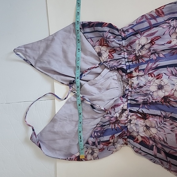 LAYERED WITH LOVE FLORAL  MAXI DRESS/ SIZE S - Picture 8 of 13